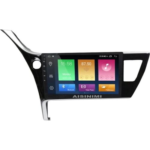 AISINIMI Android 10 Car Dvd Player navigation For Toyota Corolla left-hand drive 2017 Car Audio Gps Multimedia Stereo Monitor