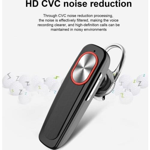 L9 Wireless Bluetooth 4.1 Single Ear Earphone with Hands-Free Call Microphone