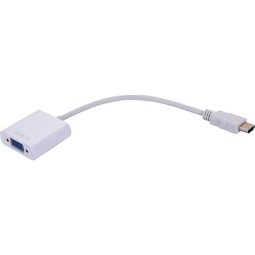 HDMI To VGA HDMI Male To VGA RGB Female Video Converter Adapter Male to Female Cable 1080P For PC Male-Female Adapter Converte