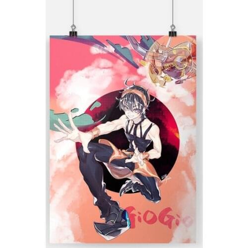 Narcia Ghirga Vento Aureo JoJo Canvas Prints Paintings Wall Art Poster Modular Anime Pictures For Living Room Modern Home Decor