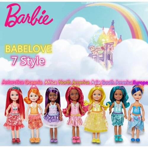 Genuine Barbie Club Camping Car Chelsea Series Playset with Doll Puppy Car House Transforming Toys for Girls Kid Brinquedos Gift