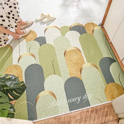 Can Be Cut New Style Door Mat Carpet Living Room Mat Bath Mat Kitchen Mat Entrance Doormat Anti-slip Mat PVC Custom Mat Carpet