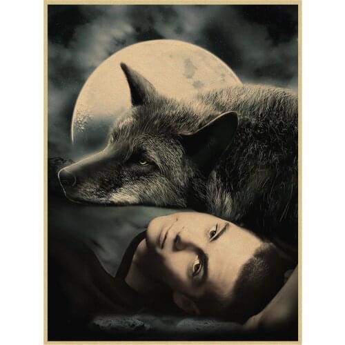 Wolf Animal DIY Embroidery Cross Stitch 11CT Kits Needlework Craft Set Cotton Thread Printed Canvas Home Decoration Sale