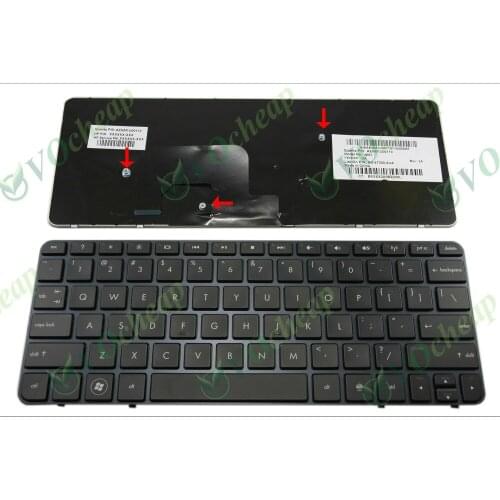 New Laptop keyboard for HP Mini 210-2000 mini210-2000 Black US version with frame - SG-47300-XUA