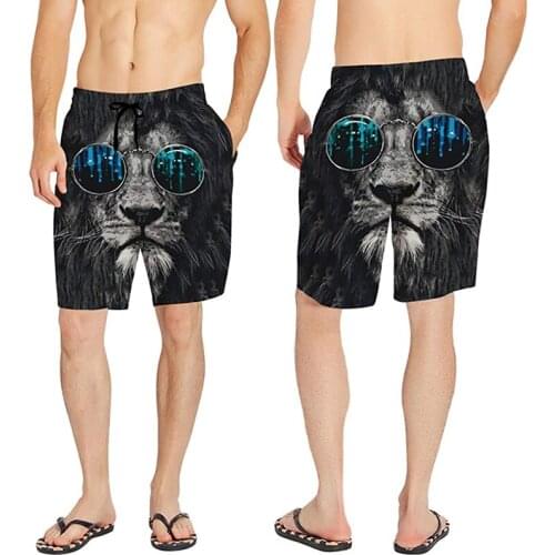 Mens 3D Print Board shorts 2021 New Hawaiian Beach Shorts Men Quick Dry Workout Shorts Male/Female Summer Casual Shorts