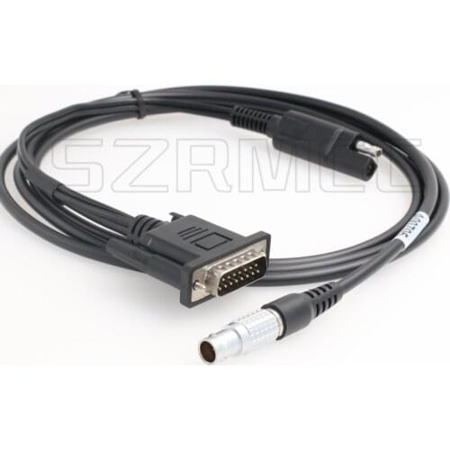 Satelline 10Watt Radio for Leica GPS DB15 SAE Data Power Cable A00705 SATEL10