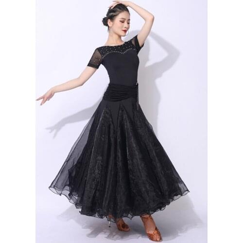 Ballroom standard dress ballroom women waltz dress standard dance dresses competition practice costumes