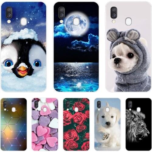 Cases For Samsung A40 Case Soft Silicone Back Cover Phone etui For Samsung Galaxy A40 GalaxyA40 A 40 A405 SM-A405F A405F Cartoon