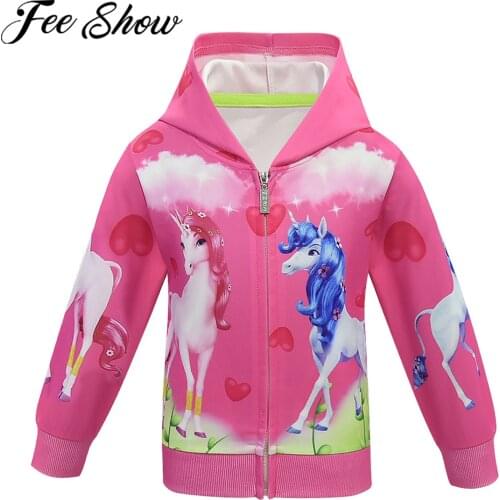 Baby Girls Jackets Spring Autumn Cartoon Hoodies Kids Clothes Girls Zipper Cardigan Sweatshirt Coat Children Jacket Outerwear