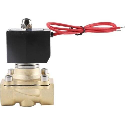 1/2" Electric Solenoid Valve IP65 Waterproof Normally Closed Brass Solenoid Valve 24V 12V 220V 110V