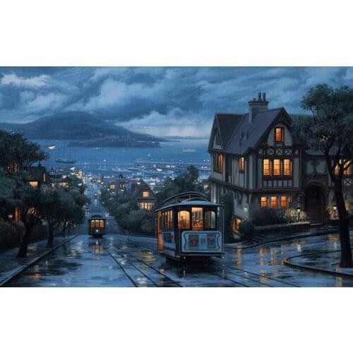 Oneroom Needlework,Horror Castle Scenery Magic 14CT Counted Embroidery,Quality DIY DMC Cross stitch kits,Art Cross-Stitching