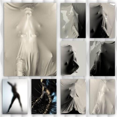 Canvas Painting Under Cover Posters and Prints Wall Art Picture for Living Room Decor No Frame