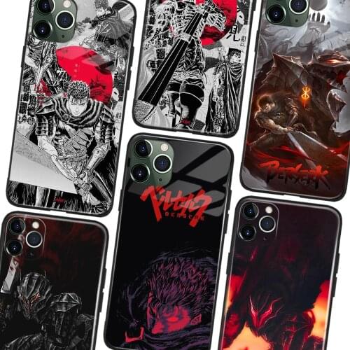 Guts Berserk Phone case For iPhone 6 6s 7 8 X Xr Xs 11 Pro Max Samsung S8 S9 S10e S20 Note 8 9 10 Plus cover shell