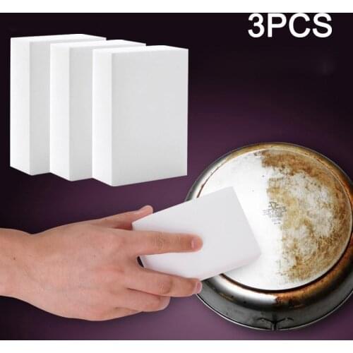 New Hot 3Pcs/Set Lightweight Car Clean Magic Sponge Eraser Clean Washing Kit SMR88