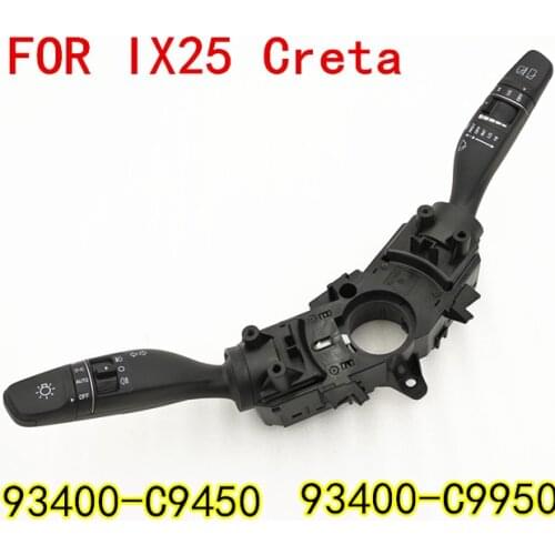 For Hyundai ix25 CRETA Headlight control switch, automatic headlight , wiper Combination lever.93400C9950 C9450 93403M0450