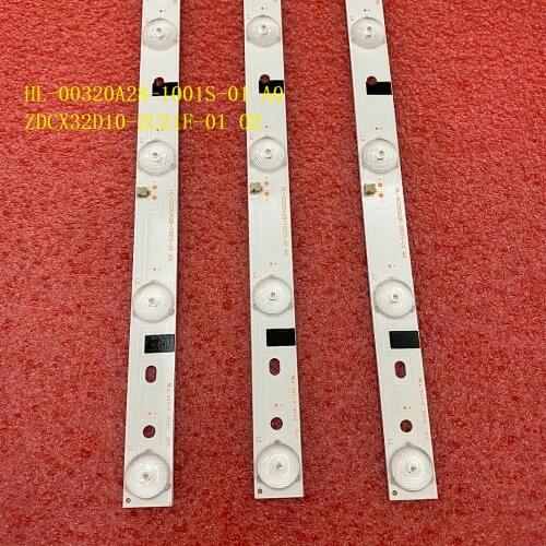 3 PCS/set LED Backlight strip H32B3100E CX315DLEDM 303CX320035 180.DT0-32D700-0H HL-00320A28-1001S-01 A0 ZDCX32D10-ZC21F-01 02