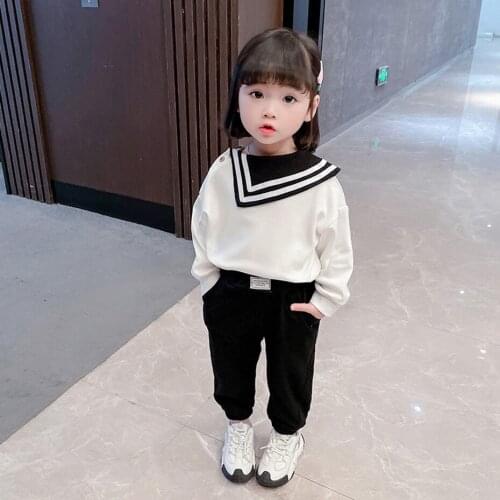 Toddler Girls Clothes Sweatshirt + Pants Girls Outfits Spring Autumn Girls Sets Casual Style Childrens Suits