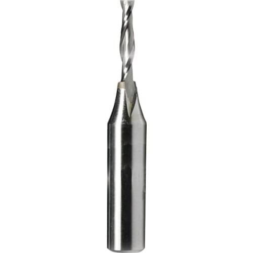 1pc 1/2*5*25 TCT CNC Engraving Tungsten steel tools milling cutter 2 Flute Spiral wooden cutter cutter 1/2 shank