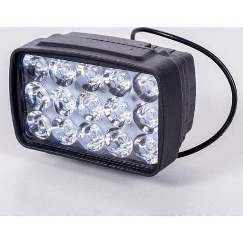 1PCS Motorcycle Headlight Spot Light 15 LED 1000LM Motos ATV UTV Scooter Lighting