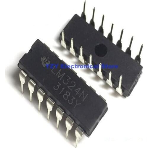 10PCS/LOT DIP14 Brand New Original Integrated Circuits LM324N