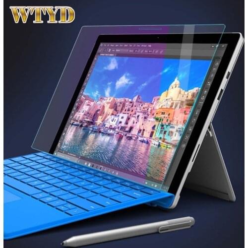 HD Anti-Glare Protective Glass Film for Microsoft Surface Pro 4 / 5 / 6 / 7 Tablet Computer Screen Protector for Microsoft