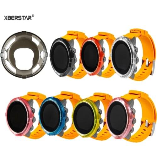 XBERSTAR Smart Watch Protector Protective Case for suunto spartan sport wrist hr baro Transparent TPU cover protecting case
