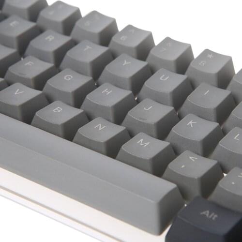 Black Gray Mixed Dolch Thick PBT 104/87/61 Keycaps OEM Profile Key