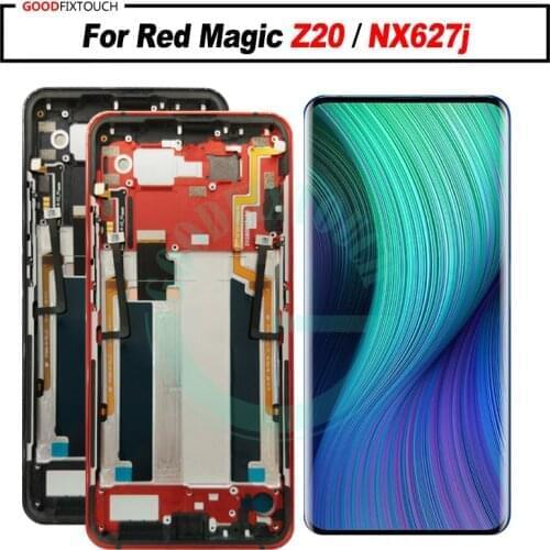For ZTE nubia Z20 nx627j LCD Display + Touch Screen Digitizer Aseembly For redmagic nx627j screen