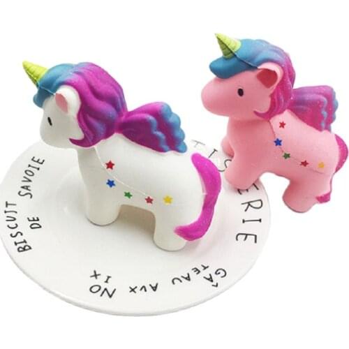Unicorn pony pu slow rebound toy unicorn pony