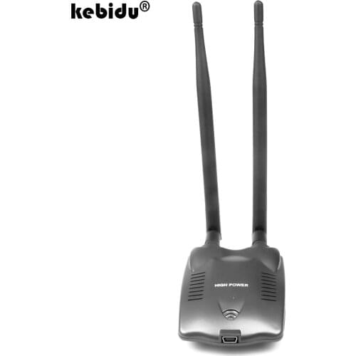 Kebidu BT-N9100 For Beini USB Wifi Adapter Wireless Network Card for RTL8192FU High Power 3000mW Dual Antenna