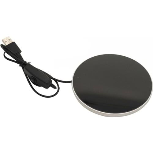 USB Cup Mug Warmer With indicator light and switch , USB Cup Heater for Office