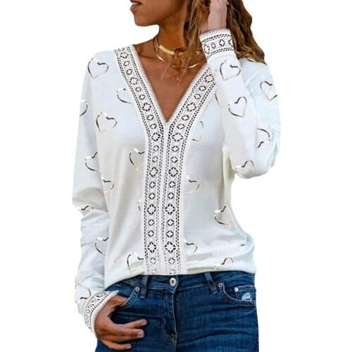 Женские рубашки с принтом LAPA China At AliExpress