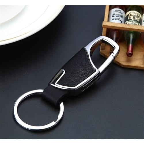 Fashion Car key Chain New Men Metal Waist Hanging KeyChain Best Gift Key Ring jewelry