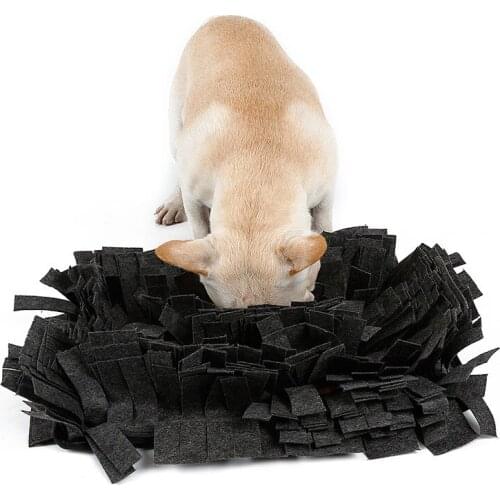 Dog Nose Work Blanket Pet Snuffle Mat Dog Smell Training Mat Stress Release Nosework Blanket Dog Nnosework Mat