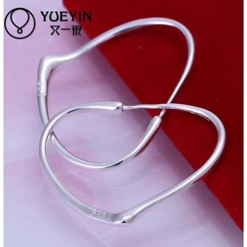 Wholesale silver plated hoop earrings for women big circle Exaggeration Sexy jewelry korvakorut Factory Price oorbellen