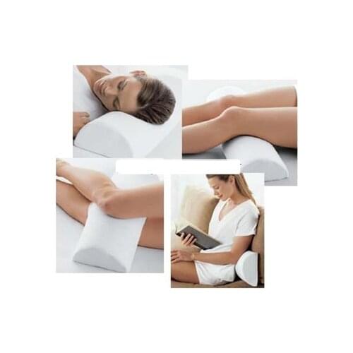 Visco D-Roll Multipurpose Orthopedic Pillow waist below knee leg neck pillow