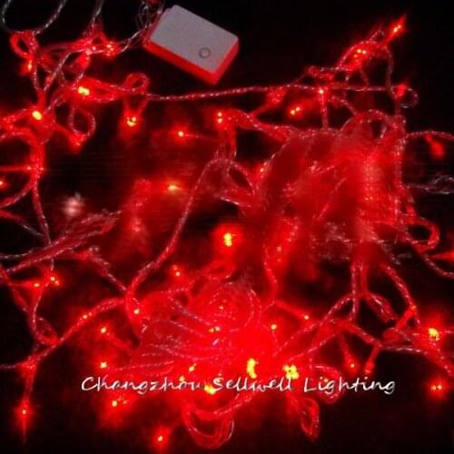 Christmas Gift Artificial Christmas Tree New!led Holiday Lighting Yard Decoration Wedding Celebration Product 20m Lamp H249