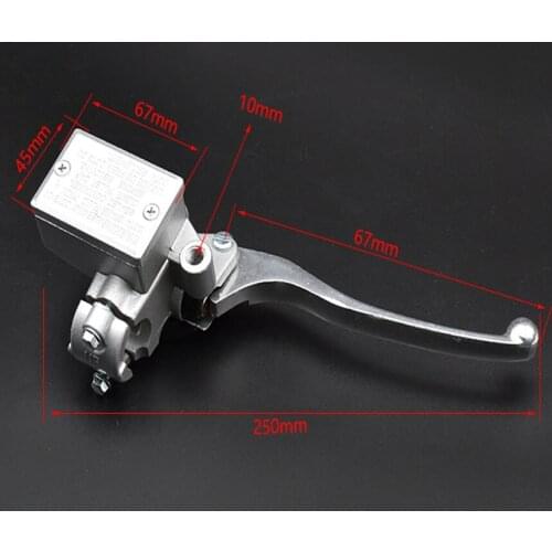 E0505 Motorcycle CBT125 Brake Pump Lever Front Brake Hydraulic Pump Brake Upper Pump Assembly