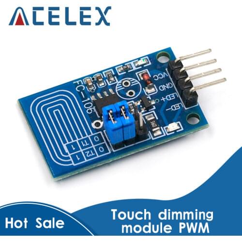 Smart Electronics Capacitive touch dimmer Constant pressure stepless dimming PWM control panel type LED dimmer switch module