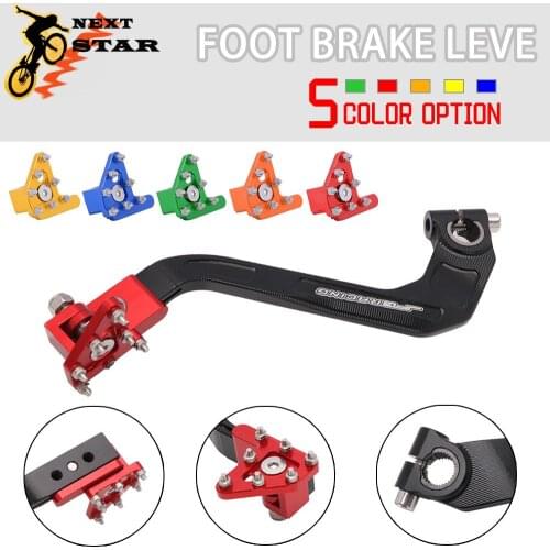 CNC Rear Motorcycle Control Foot Brake Lever Pedal For For Honda CRF1000L CRF1000A CRF1000D 2016-2019 CRF1100A CRF1100D 2020