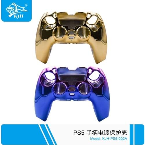 For SONY PlayStation 5 Wireless Controller Electroplated Protective Case Hard Case PS5 Split Colorful Electroplated Protective