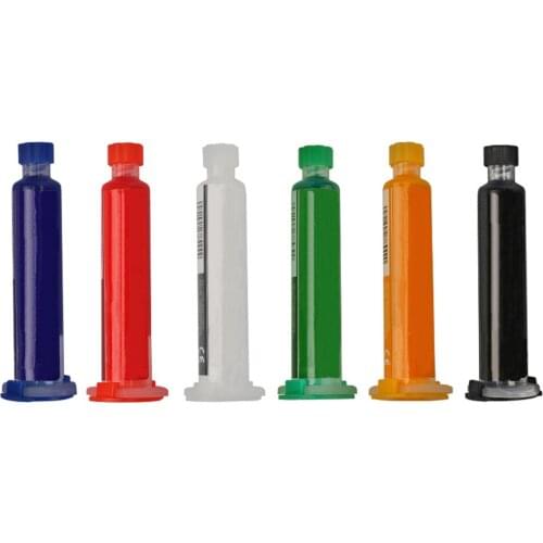1PCS 6 Color 10cc UV Curing Solder Mask Ink For PCB BGA Circuit Board Insulating Protect Soldering Paste Flux Oil