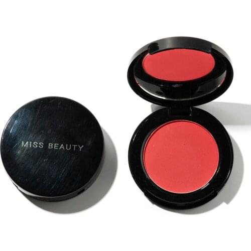 1PCS Blush Cream Palette Matte Rouge Cheek Waterproof Face Blusher Makeup Pressed Foundation Face Cosmetic Dropshipping TSLM1