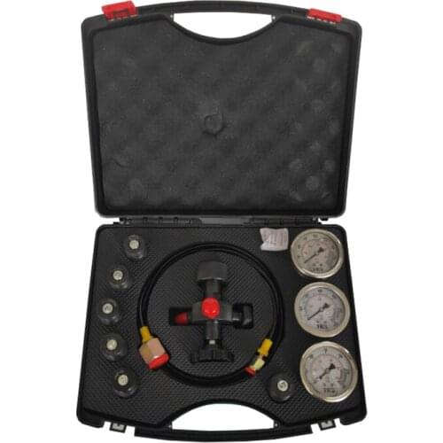 7 IN 1 Hydraulic Accumulator cylinder Nitrogen gas charging kit and Pressure Test Kit