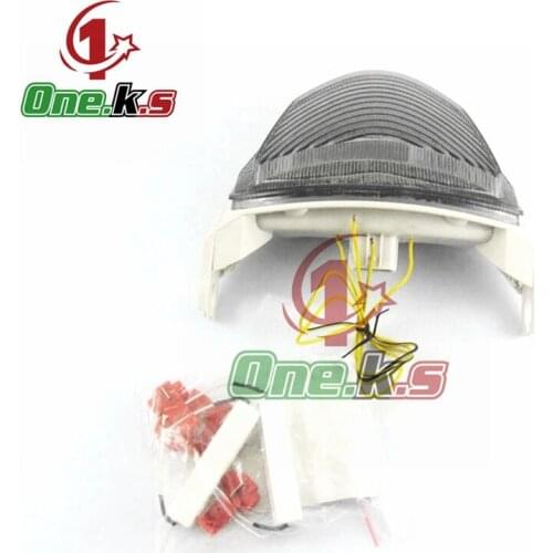 Motorcycle accessories For SUZUKI GSXR1000 2005 2006 LED rear Tail Light integrated turn signal function Brake light