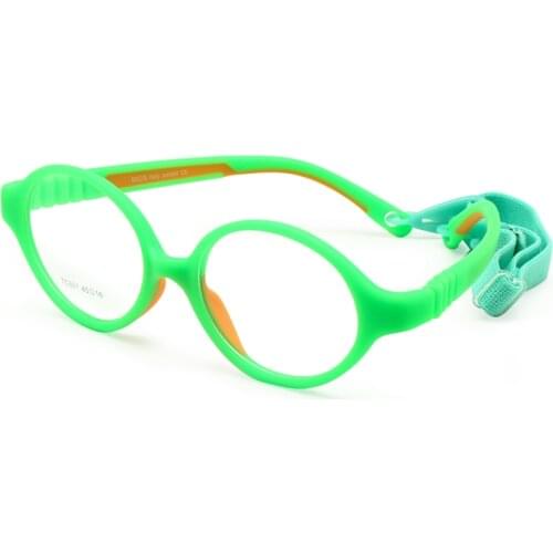 Children Optical Glasses Size 45 No Screw Bendable Kids Frame Teens Silicone Safety Flexible Boys Girls