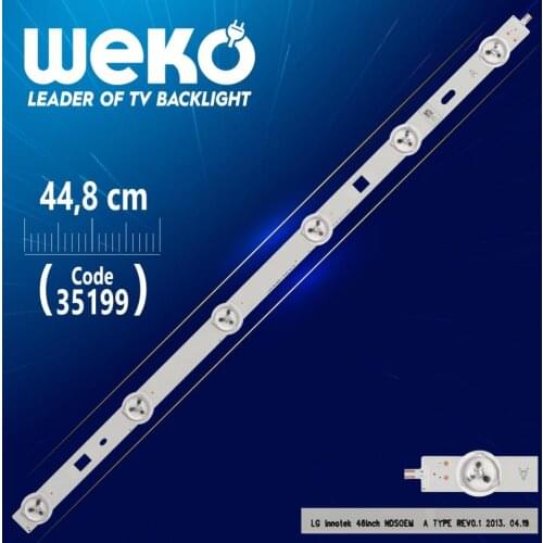 For LG INNOTEK 46INCH NDSOEM A TYPE REV0.1 - 44.8 CM 6 LED- (WK-450)