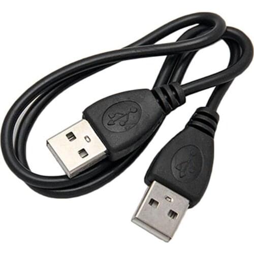 High Quality 0.5m 480 Mbps USB 2.0 A Male to Male Extension Data Cable Cord for Radiator Hard Disk Webcom camera USB Cable