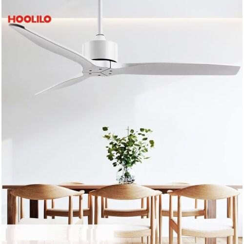 Indoor Kitchen DC Motor 5speeds Wholesale 60inch 6 Color Ceiling Fan Without Light 110V 220V with Remote Control and Reversible