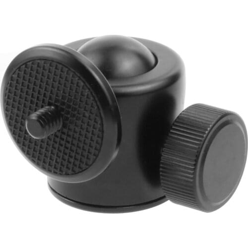 BGNing 25mm Mini Tripod Ball Head 360 Degree Swivel Ballheads Video Stand for DSLR SLR Panoramic Camera Accessories Support 3kg